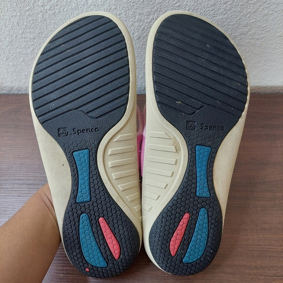 Spenco Yumi Silver Pink Supportive Ortho Flip Flop Sandals Size 7 - Picture 5 of 6